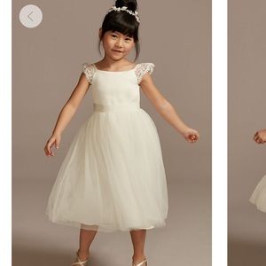 David’s Bridal Flower Girl Dress - 3T